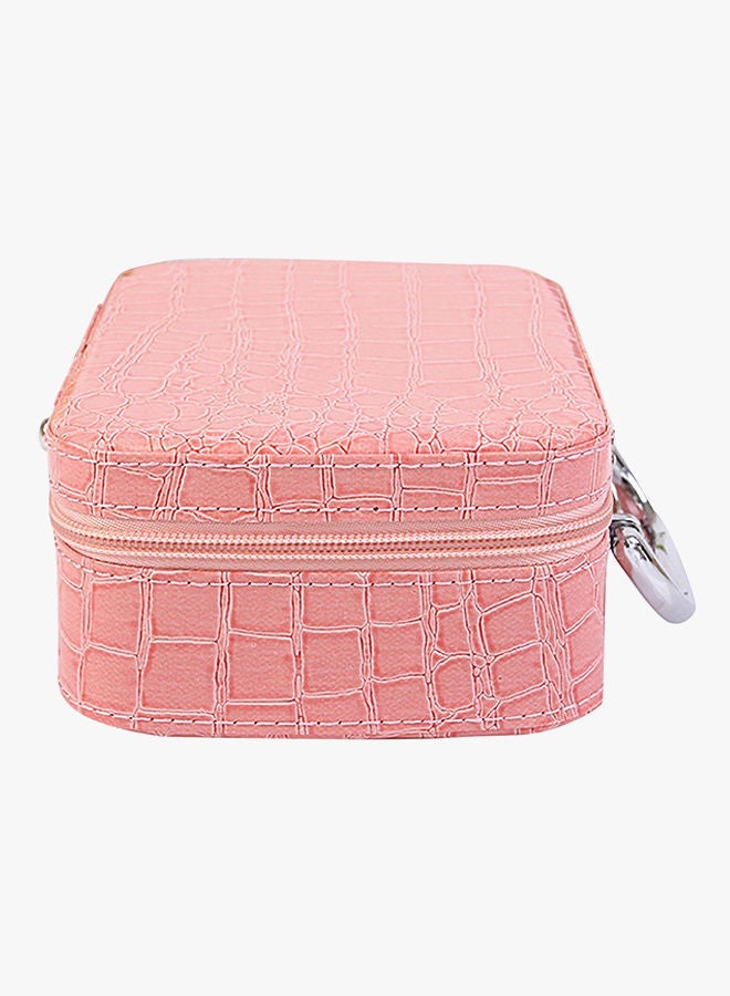 NIBEMINENT Makeup Cosmetic Artist Organizer Assorted Pink - Image 4