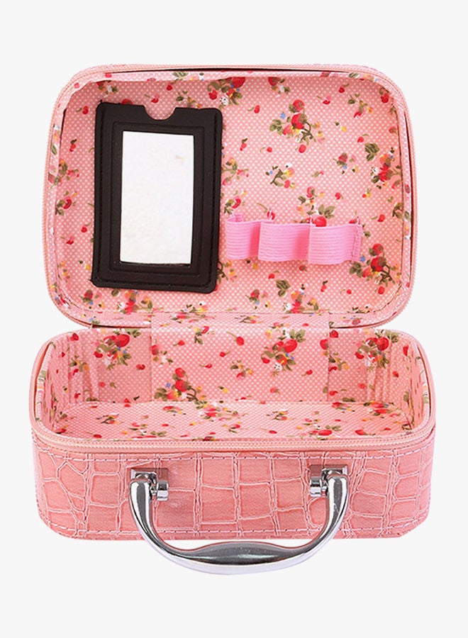NIBEMINENT Makeup Cosmetic Artist Organizer Assorted Pink - Image 5