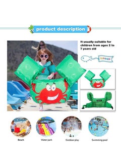 Loquat 3-5 Years Kids Swim Vest Children Float Vest Swimming Training Learn to Swim Life Jacket 10-25kg  - Image 2