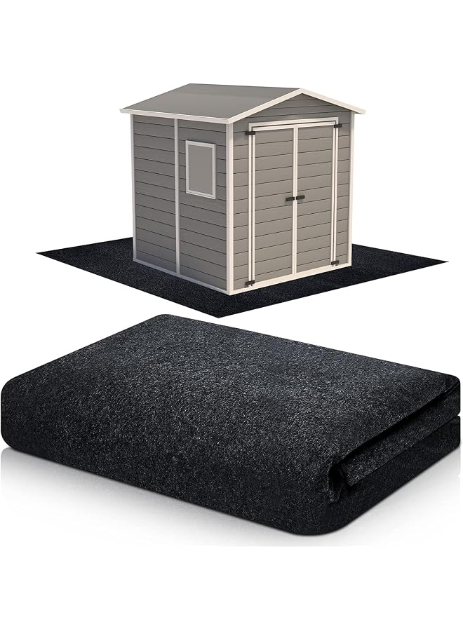 S-TOP Outdoor Storage Shed Floor Mat Waterproof 150x90cm - Thickened Dustproof Non-Slip Backing - Image 1