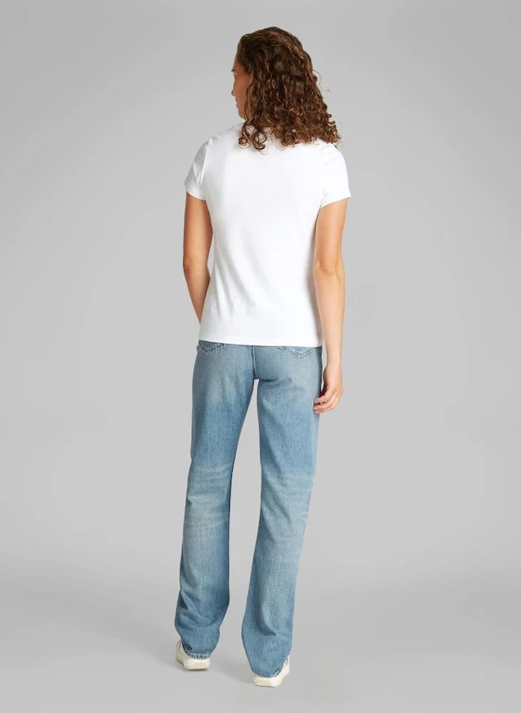 Calvin Klein Jeans Logo Crew Neck T-Shirt