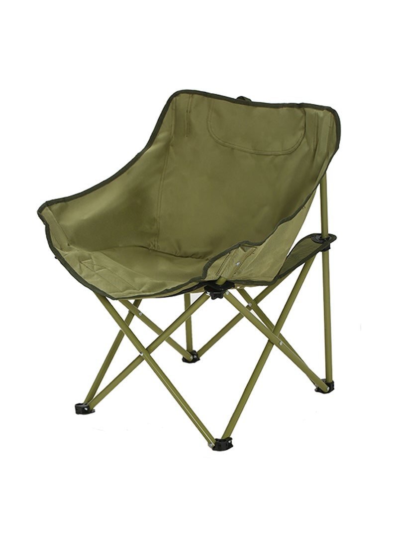Sharpdo Outdoor Portable Oxford Cloth Folding Chair Suitable for Camping, Picnics, and The Beach - Image 1