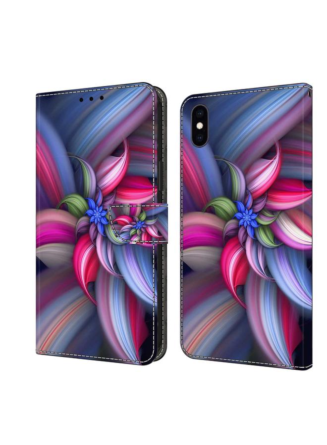 S-TOP Case For iPhone XS Max Crystal 3D Shockproof Protective Leather Phone Case - Image 1