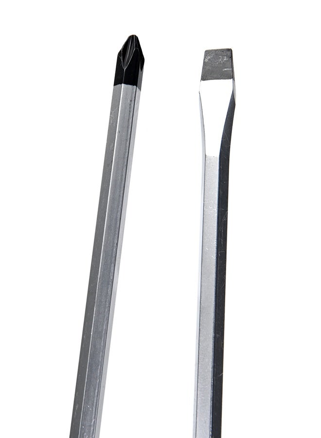 LAWAZIM Screwdriver Set - 6 Piece - Phillips and Flathead Drivers in Multiple Sizes, Non-Slip Handles, and Durable Shafts - Ideal for Home Repair, DIY Projects, and Workshop Use - Image 4