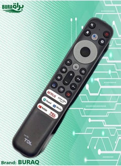 BURAQ Universal Replacement Remote Control for Tcl Led/lcd Smart Tv Easy Navigation and Control  - Image 4