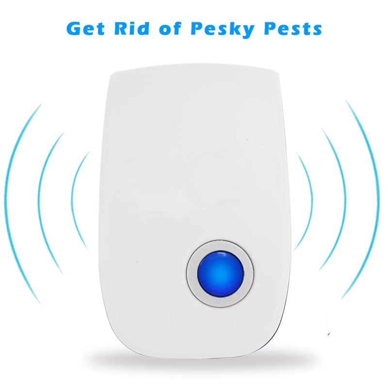MONVISO Ultrasonic Insect & Pest Repeller, Ultrasonic Mice Repellent for Insect, Roaches, Spiders, Ants, Bugs, Mosquitoes, Pest Control for House Garage RV Hotel, 6 Pack - Image 2
