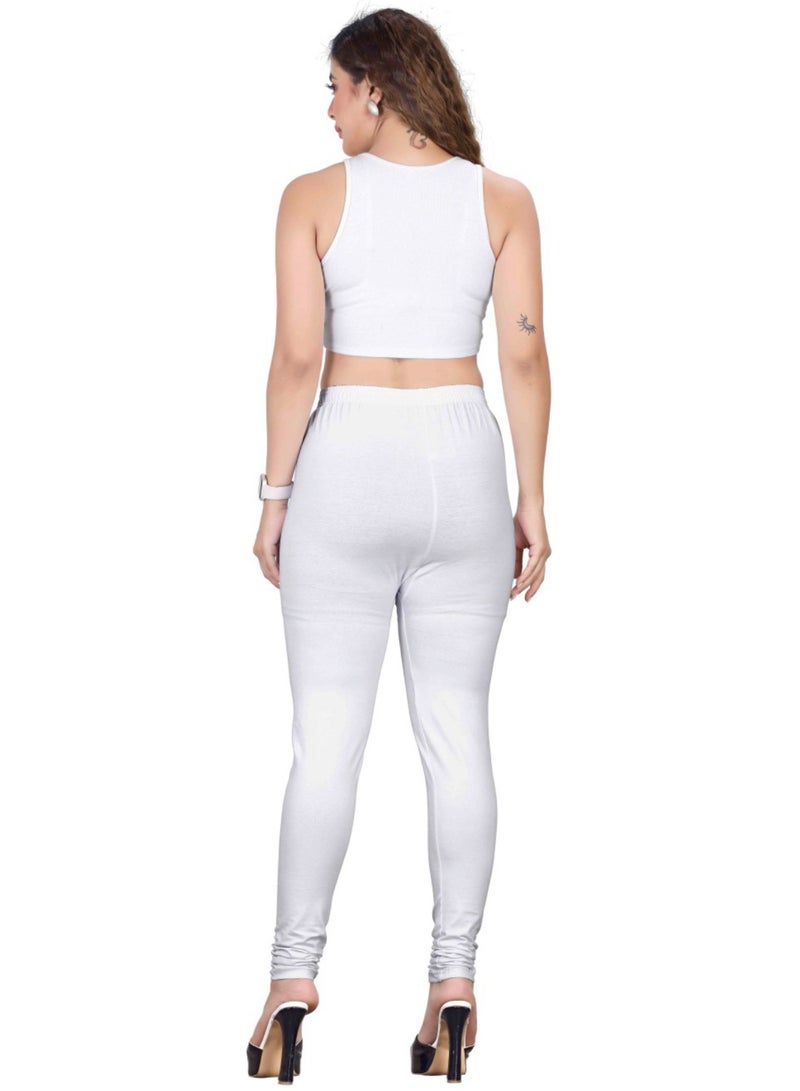 IndHeritage Full length comfy cotton leggings - Image 2