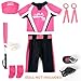 ARTST Softball Uniform Doll Outfit18 inch Doll Clothes and Accessories SetHat Baseball Clothing Bat Shoes Socks Valentines Gifts for Girls Spring TBall - Image 4