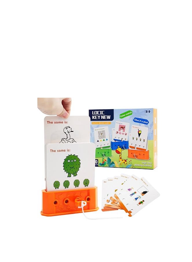 Logic Controls Smart Puzzle Game Logical Thinking Development - 80 Stages Multiple Colors - Image 1