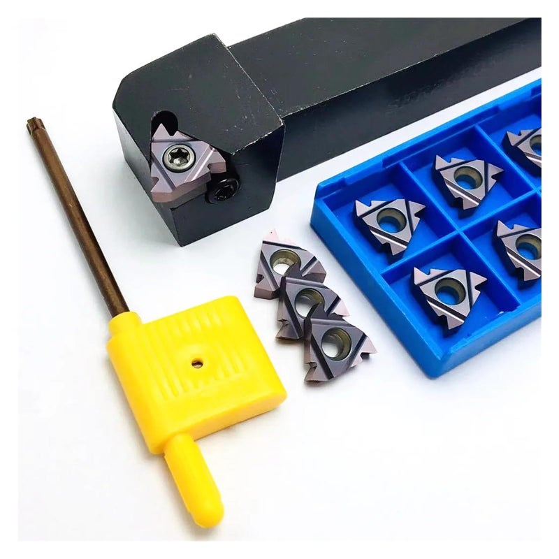 SER2525M16 Turning Tool Handle With 10PCS MMT16ER AG60 UE6020 Carbide Inserts - Image 4