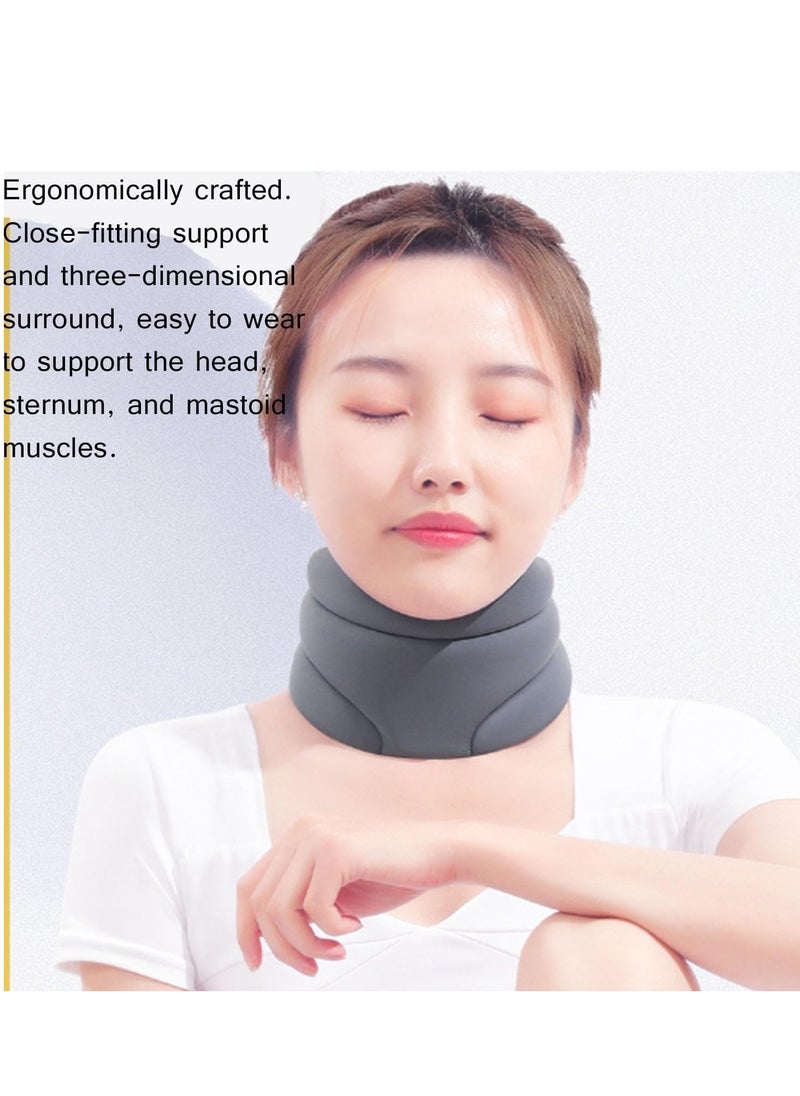 GUDOO Neck Brace Pillow For Neck Support Neck Brace for Sleeping Neck Support Brace for Neck Pain and Support  - Image 3