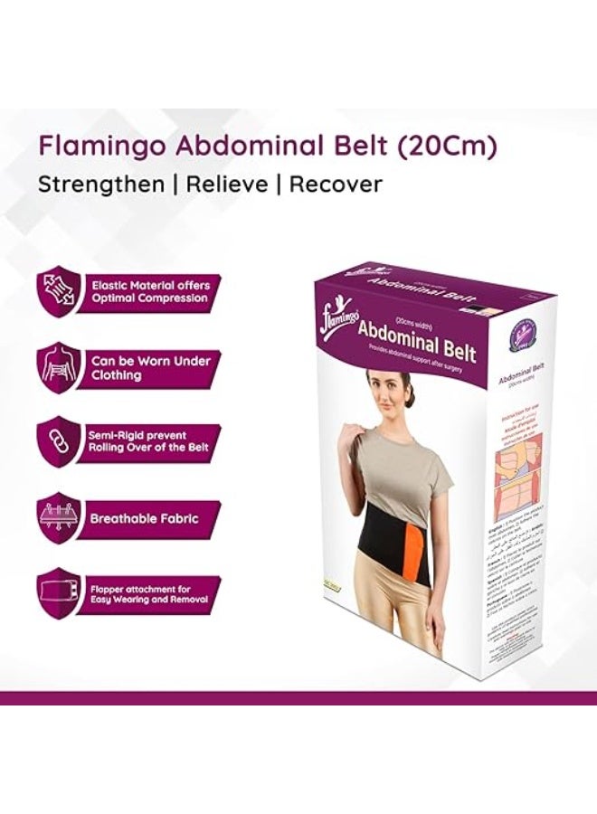 Flamingo Abdominal Belt (20cm width)- M - Image 3