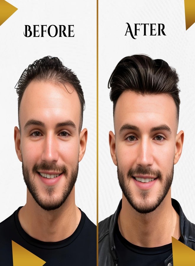 جوفينايل مُكثّف شعر الشباب يُخفي المناطق الظاهرة، ألياف شعر سوداء، ألياف بناء الشعر لإخفاء الشعر للرجال والنساء، غير قابلة للكشف تمامًا، 9 غرام (أسود) - Image 2