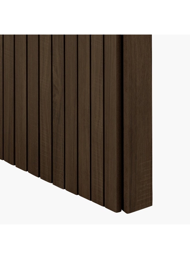 Home Box Ashwell 8-Seater Dining Table - Dark Brown - Image 4