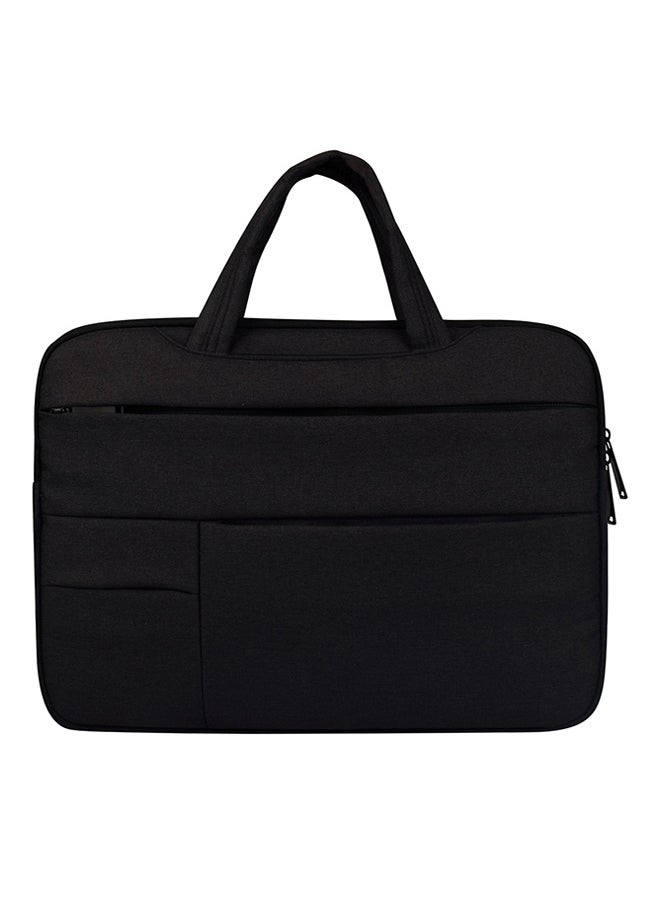 Generic Polyester Laptop Bag For Macbook With Handle Black 