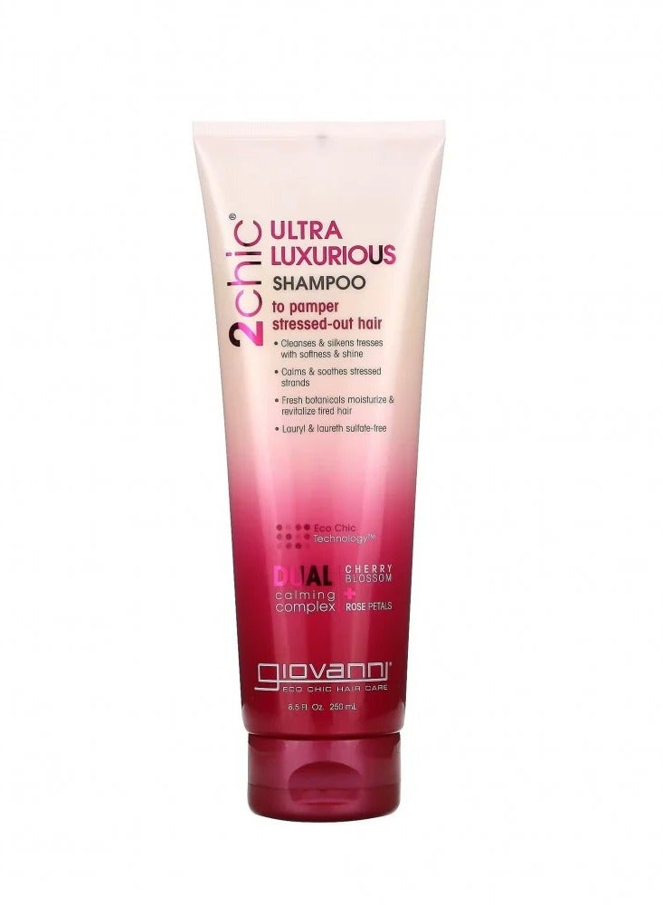 Ultra Luxurious Pampering Shampoo for Stressed Hair 250ml Made in USA