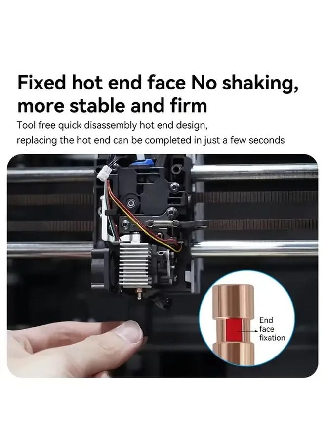 Upgrade Hotend For Anycubic Kobra S1 S1C Combo 0 6mm High Temp All Metal 24V 48W - Image 5