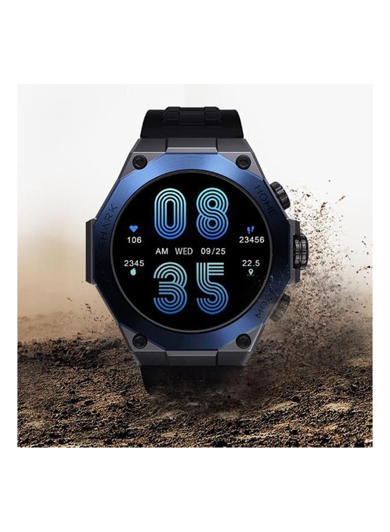 Black Shark Watch S1 Pro Smart Watch With 1.43-inch AMOLED Display,15 Days Battery Life, 100+ Sports Modes, Gaming Health Monitoring, IP68 Water Resistance, Fully Washable Smartwatch - Blue - Image 4