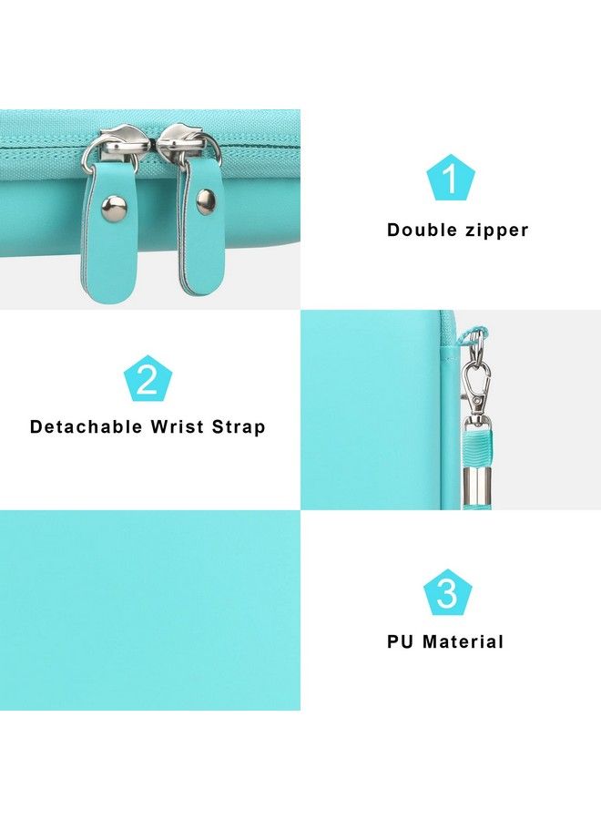 Canboc Hard Carrying Case For Kodak Printomatic Digital Instant Print Camera Zipper Mesh Bag Fit Zink Paper Cable Green - Image 5