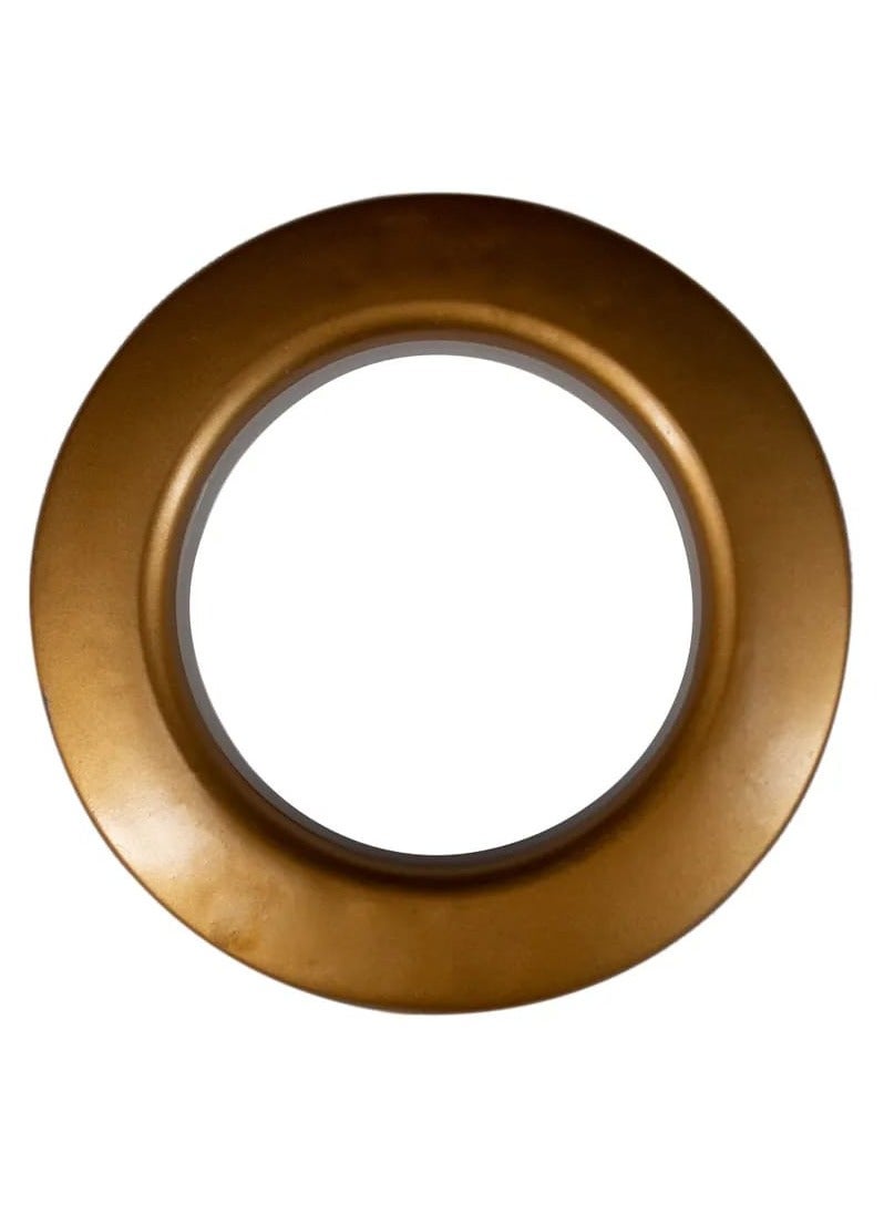 Zeenah Furniture Curtain Eyelet Rings 100 Pieces Round Grommet Plastic Rings Clips - Image 1