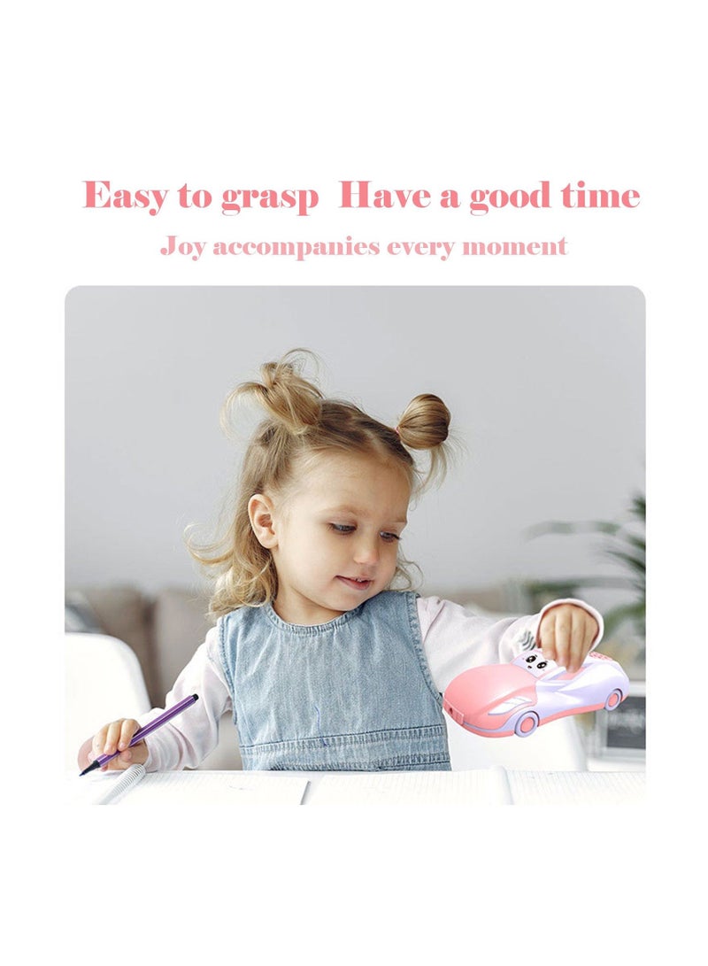 Kids Early Learning Toy, Bilingual Early Learning Phone Toy Car with Music and Vibration  - Image 5
