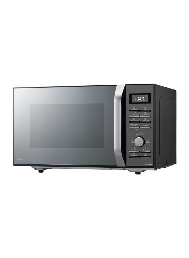 Panasonic 4 In 1 Convection Microwave Oven With Healthy Air Fryer Menus 27 L 900 W NN-CD67MBKPQ Black Half Mirror - Image 2