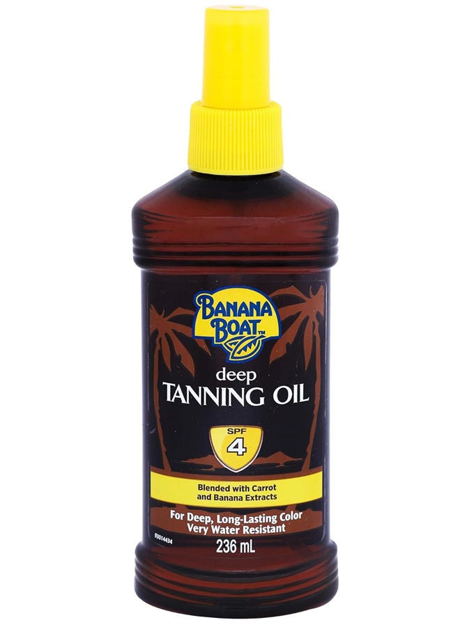 BANANA BOAT Tanning Oil Spf4 236Ml