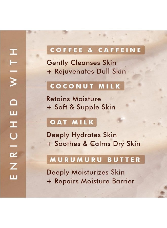 Milky Brew Coffee Body Wash Tube | Shower Gel For Fighting Dullness And Dryness | For Men And Women | Creamy Texture & Fresh Coffee Aroma | 200Ml