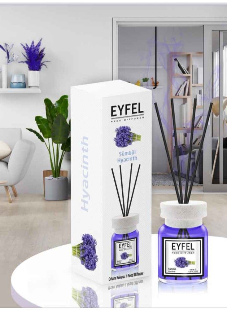 Eyfel Reed Diffuser Sumbul Hyacinth 120ml - Image 1