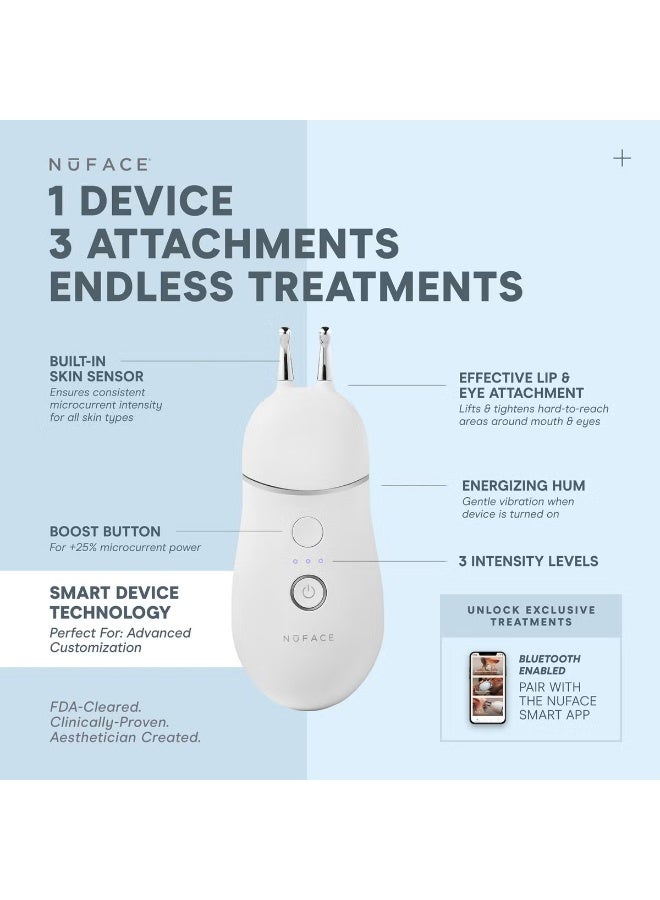 نوفيس ملحق NuFACE TRINITY+® الفعال للشفاه والعين - Image 2