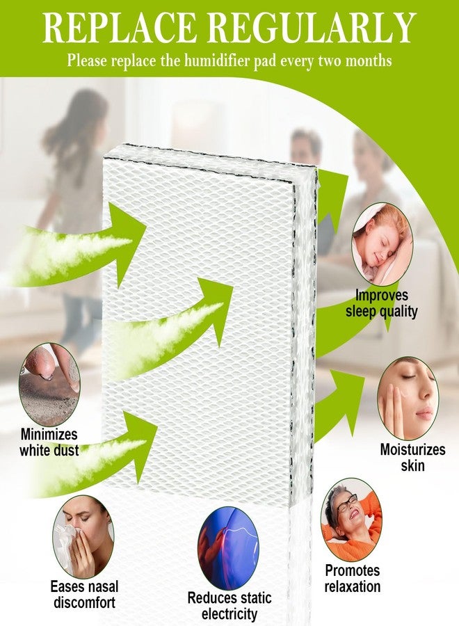 EVERSHOW 35 Water Panel for AprilAire Humidifier Filter Replacement, Humidifier Pad for AprilAire Whole House Humidifiers Models 300 350 360 560 560A 568 600 600A 600M 700 700A 700M(4 Pack) - Image 4