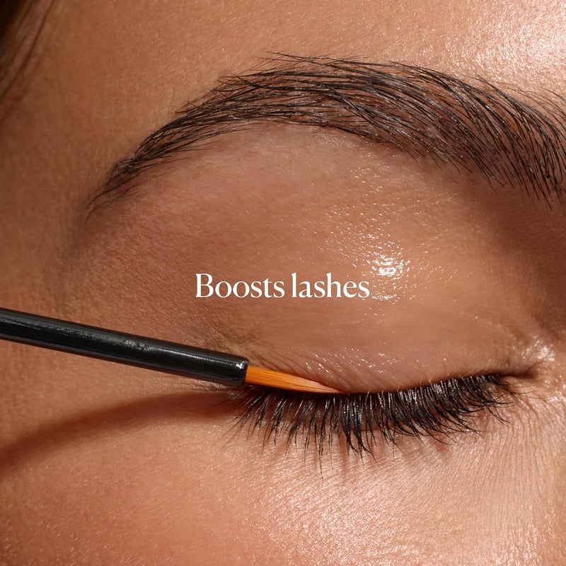 Sky Organics زيت الخروع العضوي من سكاي أورغانيكس سيروم للرموش والحواجب، زيت مرطب خالي من الهكسان يعزز مظهر رموش وحواجب أكثر كثافة، 100% نقي ومعصور على البارد معتمد من وزارة الزراعة الأمريكية 1 أونصة سائلة / 30 مل - Image 3