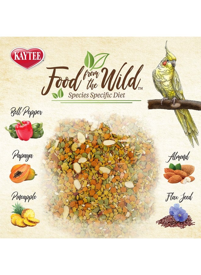 Kaytee Food from The Wild Natural Pet Cockatiel Bird Food, 2.5 Pound - Image 3