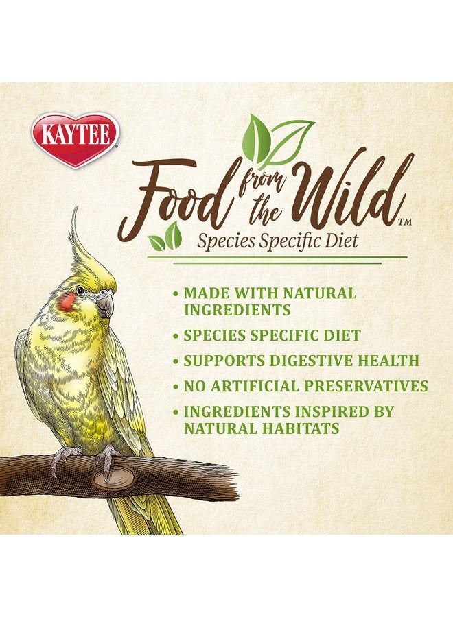 Kaytee Food from The Wild Natural Pet Cockatiel Bird Food, 2.5 Pound - Image 4