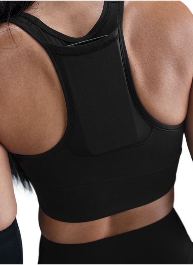 Nike W Nk Swsh Ll Pckt Bra  - Image 2