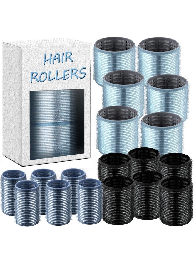 xnicx 18pcs Hair Roller Set Hair Curlers,Self-Grip Ceramic Ionic Thermal Hair Rollers,Velcro Rollers Hair Curlers to Sleep In for Hair Blowout Look,Salon Quality Hair Rollers for Long Short Hair - Image 1