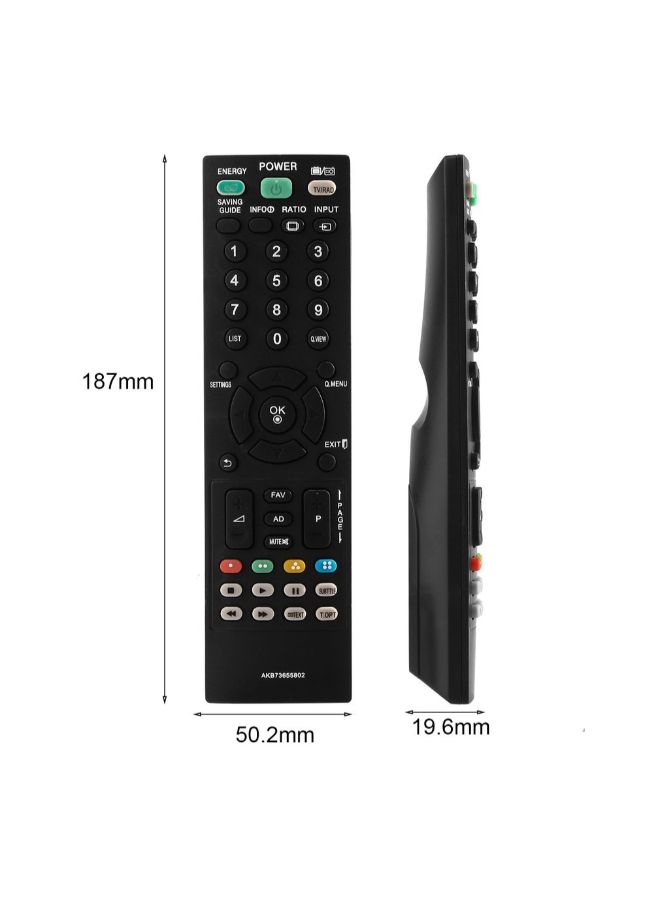 LG Universal Remote Control For LG LED LCD Smart TV Black - Image 5