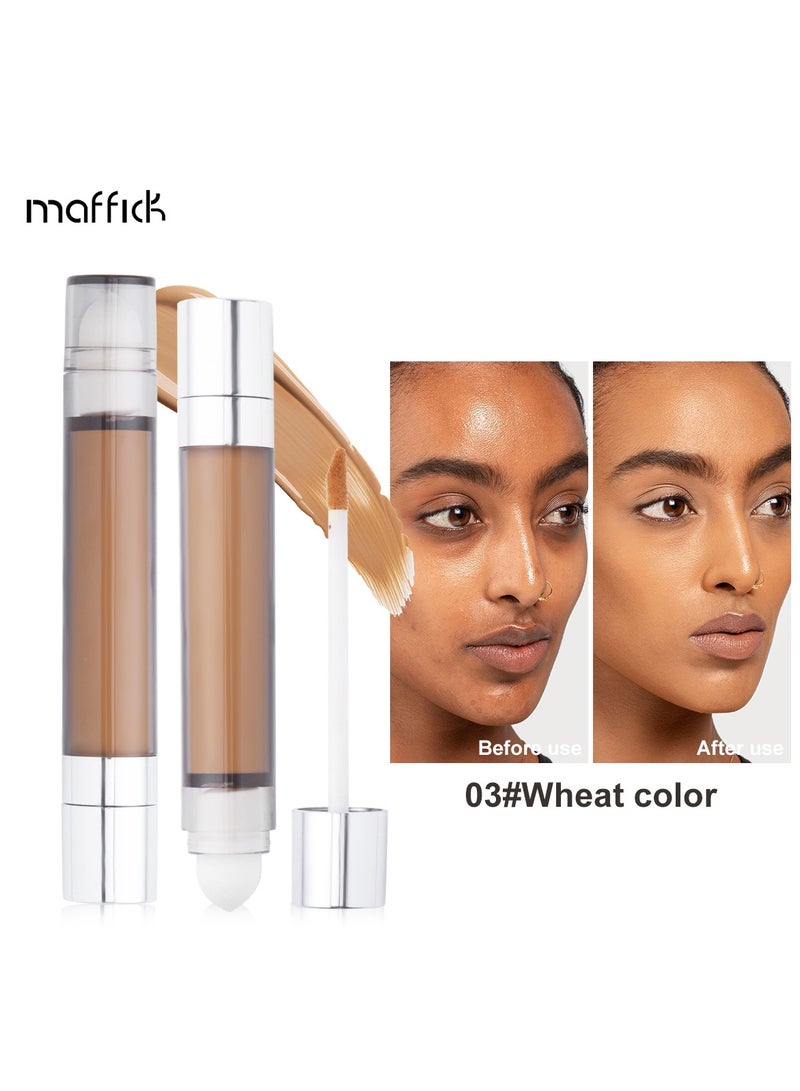Liquid Concealer Contour, 3 Colors, Cream Lightweight, Concealing Blemishes, Brightening Dark Circles