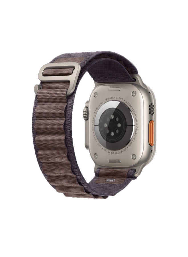 Generic - Alpine Loop Strap Woven Nylon Ultra2 For Apple Strap Iwatch1-89 Generation Universal-Color:Metal Head 38/40/41mm ] - Image 1