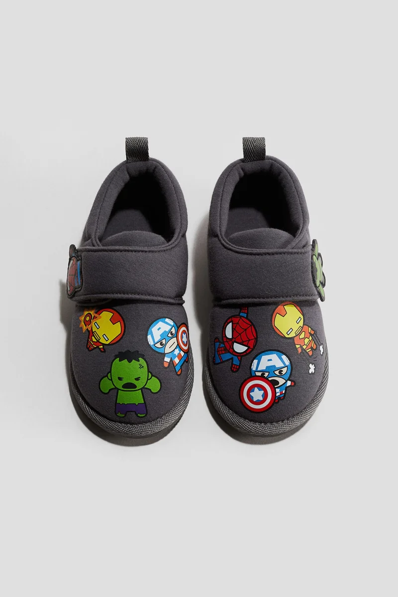 H&M Printed cotton slippers