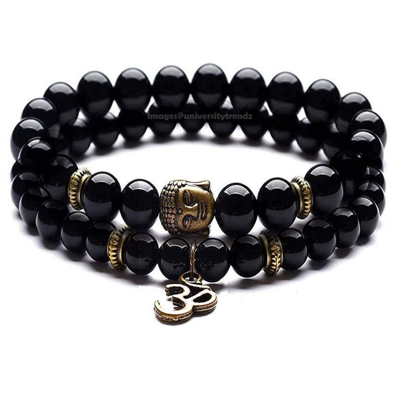 Vientiq Beaded Buddha Bracelet For Men - Image 1