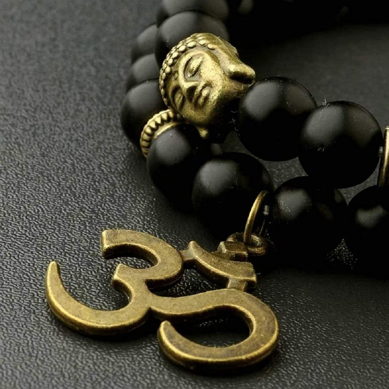 Vientiq Beaded Buddha Bracelet For Men - Image 2