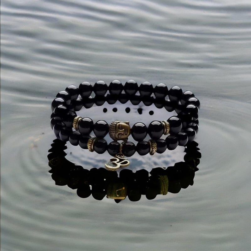 Vientiq Beaded Buddha Bracelet For Men - Image 3