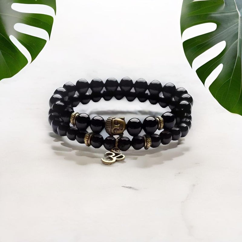 Vientiq Beaded Buddha Bracelet For Men - Image 4