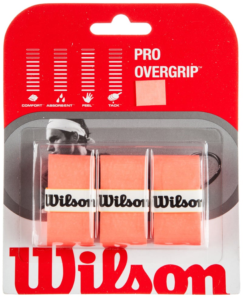 Wilson Pro Overgrip (Optic Orange) - Image 3