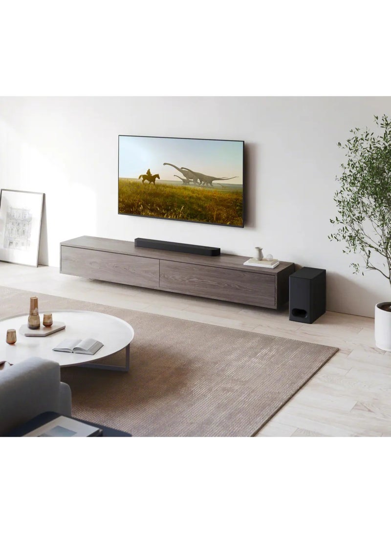 Sony BRAVIA Theater Bar 6, 3.1.2ch with wireless subwoofer, Dolby Atmos®/DTS:X® compatible HT-B600 black - Image 4
