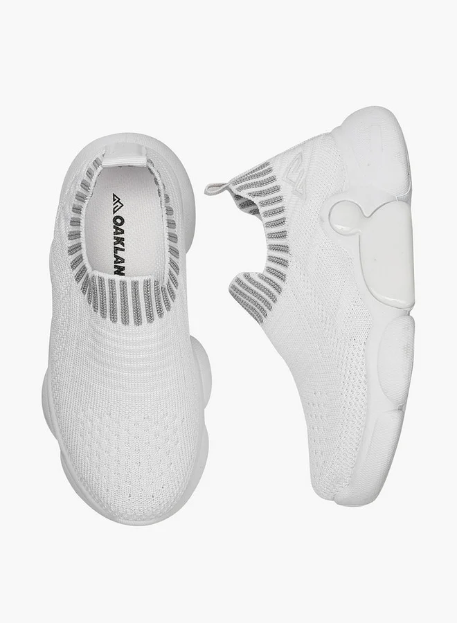 Oaklan by Shoexpress Textured Slip-On Sports Shoes