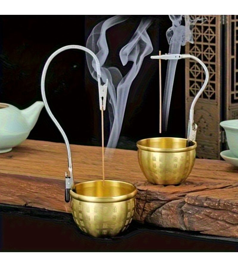 ماسك حديدي قابل للتعديل لحامل لفائف البعوض، برأسين مزود بمشابك تمساح محمولة - Image 2