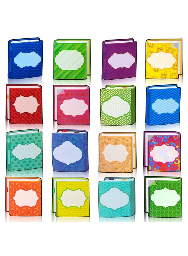 Junkin 48 Pcs Colorful Book Cutouts Classroom Bulletin Board Decorations Book Theme Decor Reading Decorations For Classroom Book Board Reading Comprehension Activities Library Decor - Image 2