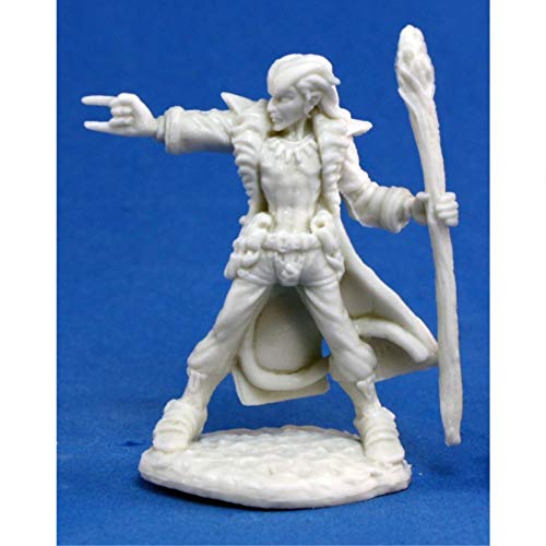 Reaper 77149 Damien Hellborn Wizard Dark Heaven Bones Plastic Miniature - Image 1